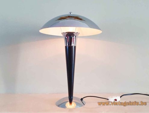 1980s Massive Art Deco Table Lamp 1