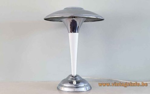 Chrome Art Deco Table Lamp 2