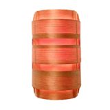 Hans-Agne Jakobsson Edda wall lamp curved pine slats lampshade 1960s AB Ellysett Sweden 1961 design