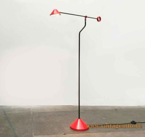 Honsel Leuchten 1980s Floor Lamp 1