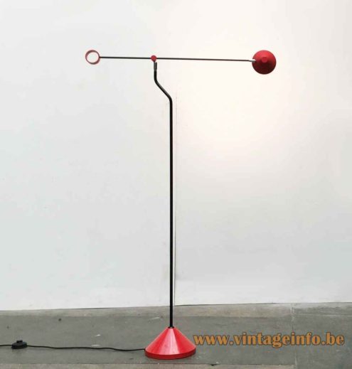 Honsel Leuchten 1980s Floor Lamp 2