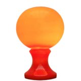 Ingo Maurer ML 32 table lamp 1967 design round orange base & globe lampshade Design M Germany