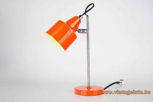 Orange Delmas Desk Lamp 1
