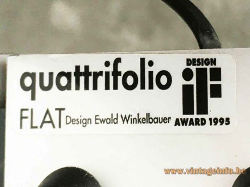 Quattrifolio Flat Table Lamp 6