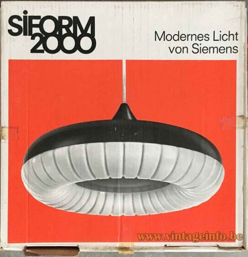 Siemens Siform Pendant Lamp - Box