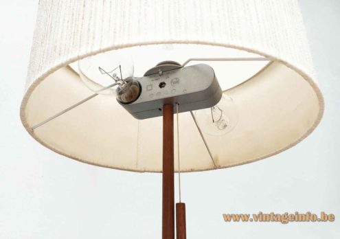 Temde Teak Table Lamp 3