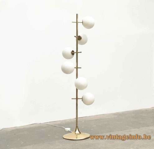 Temde White Globes Floor Lamp 2