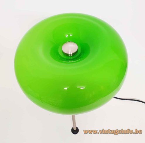 Trio Leuchten Green Glass Table Lamp 5