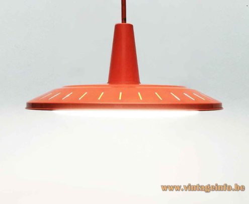 Van Haute Orange Pendant Lamp 1