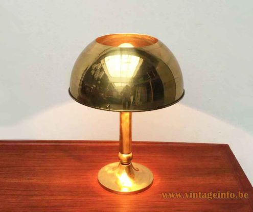 Florian Schultz Brass Table Lamp 2