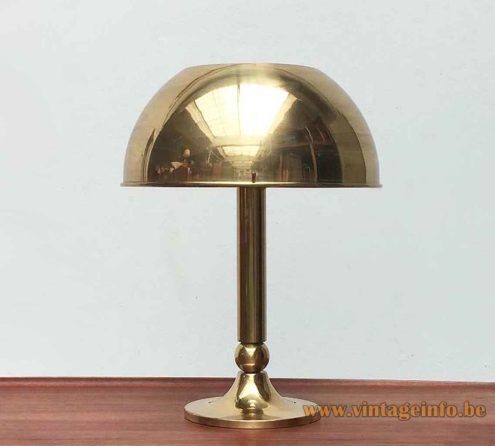 Florian Schultz Brass Table Lamp 3