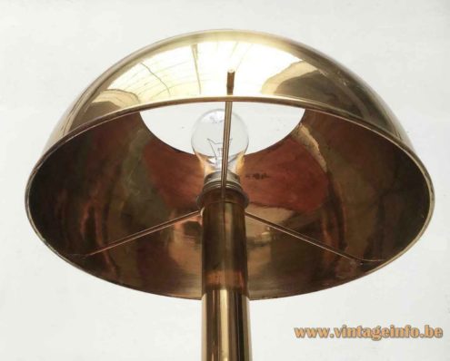Florian Schultz Brass Table Lamp 4