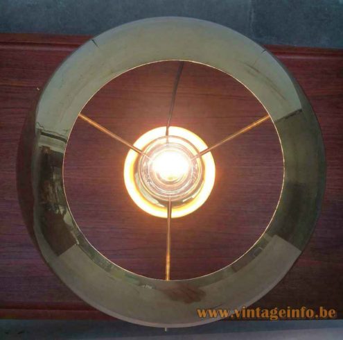 Florian Schultz Brass Table Lamp 6