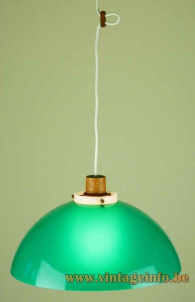 Green Acrylic Luxus Pendant Lamp 2