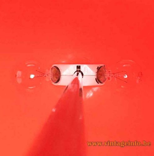 Honsel Leuchten Orange Globe Floor Lamp 5