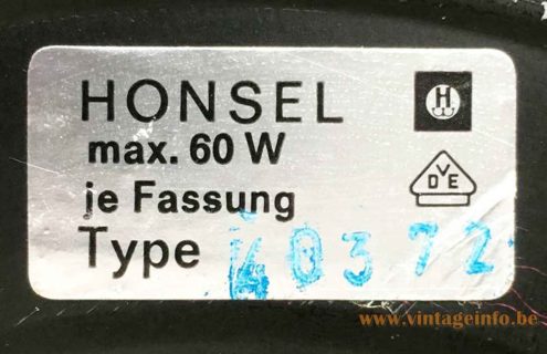 Honsel Leuchten Orange Globe Floor Lamp 6