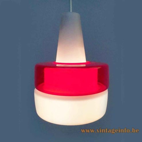 Peill Putzler Duotone Glass Pendant Lamp 1