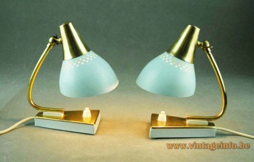 1960s Erpees Bedside Table Lamp 3