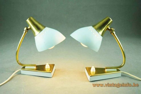 1960s Erpees Bedside Table Lamp 5