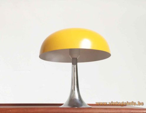 Hustadt Leuchten Yellow Mushroom Desk Lamp 1