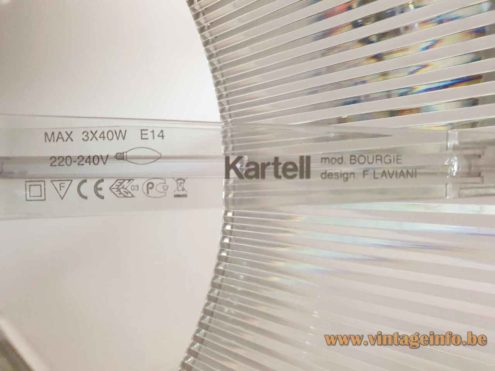 Kartell Bourgie Table Lamp 5