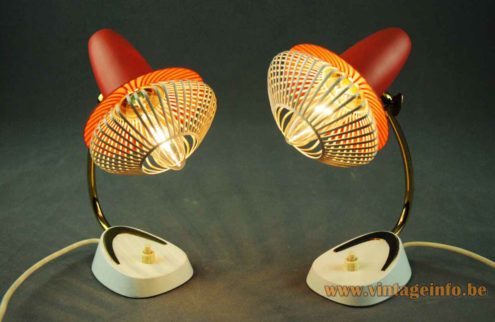 Grid Bedside Table Lamp 5