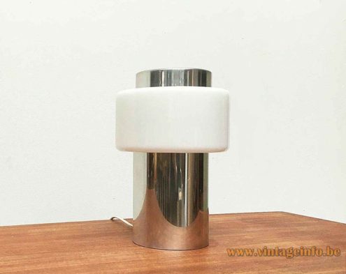 Temde Chrome Tube Table Lamp 2