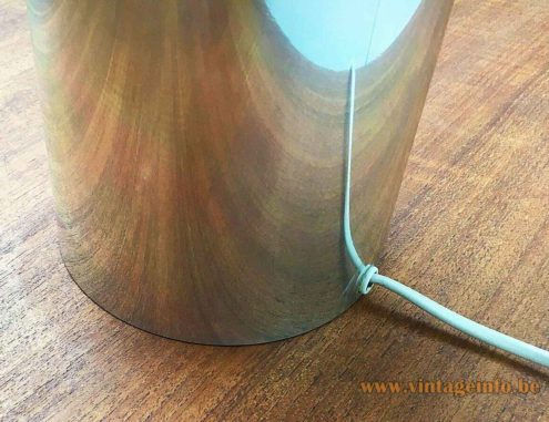 Temde Chrome Tube Table Lamp 5