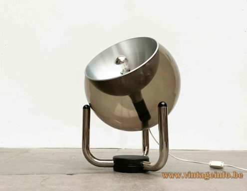 Temde Smoked Globe Floor Lamp 3