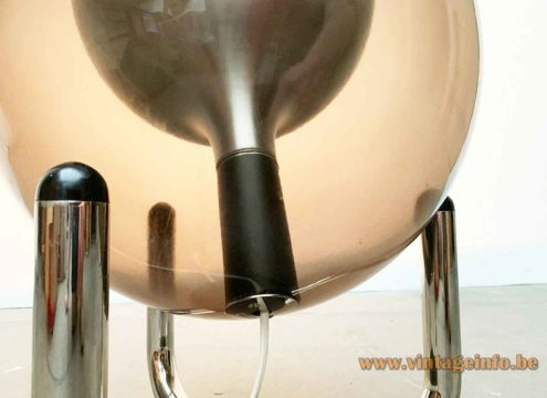 Temde Smoked Globe Floor Lamp 4