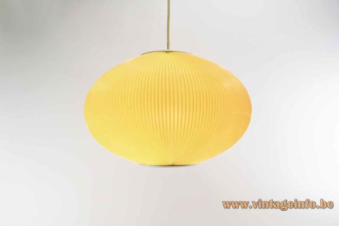 Oval Globe Pearlshade Style Pendant Lamp 1