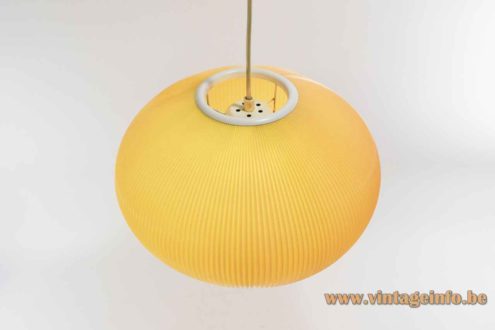 Oval Globe Pearlshade Style Pendant Lamp 2