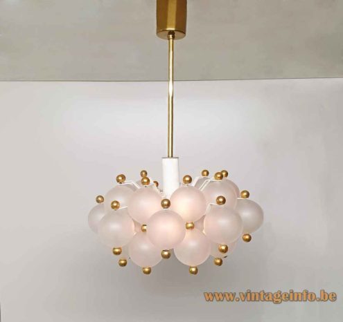 Kinkeldey Frosted Globes Pendant Lamp 1