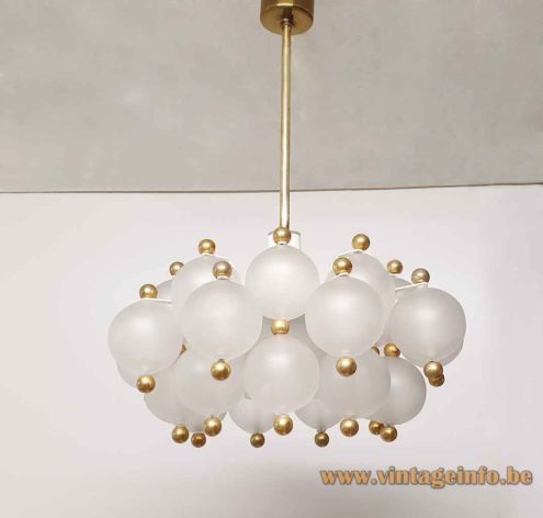 Kinkeldey Frosted Globes Pendant Lamp 3