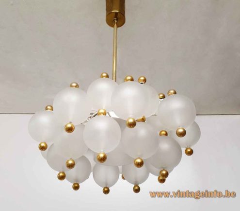 Kinkeldey Frosted Globes Pendant Lamp 4