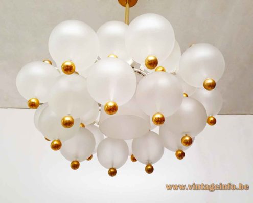 Kinkeldey Frosted Globes Pendant Lamp 5
