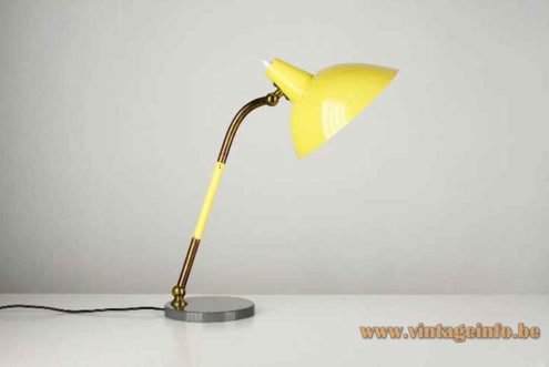 Yellow Stilnovo Desk Lamp 3