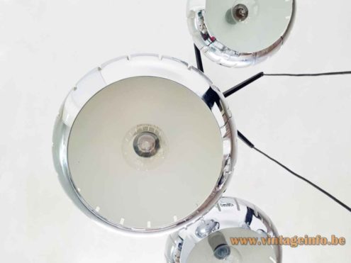 Chrome Oval Globes Pendant Chandelier 4