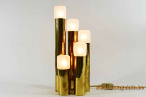 Boulanger Brass Tubes Table Lamp 1