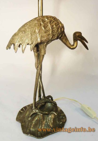 Crane Bird Table Lamp 5
