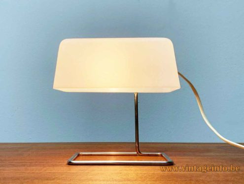 Temde White Acrylic Desk Lamp 1