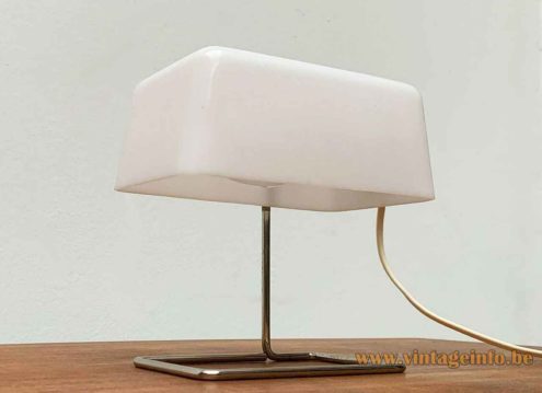 Temde White Acrylic Desk Lamp 2