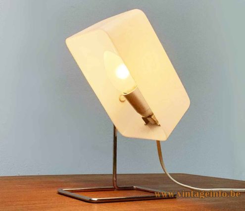Temde White Acrylic Desk Lamp 5 1