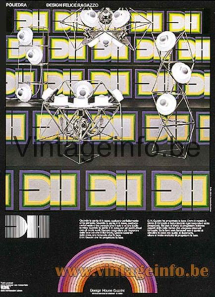 Harvey Guzzini Poliedra Table Lamp - Catalogue Picture - Design House