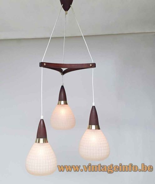 Massive Triple Pendant Chandelier 1