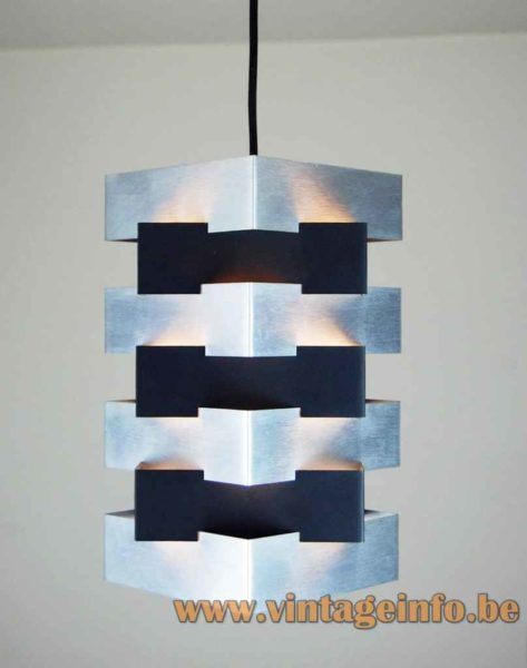 Fog Morup Square Slats Pendant Lamp 1