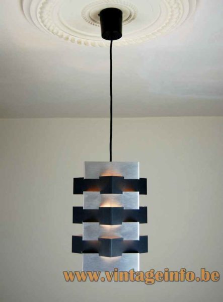 Fog Morup Square Slats Pendant Lamp 2