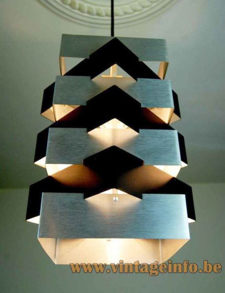 Fog Morup Square Slats Pendant Lamp 3