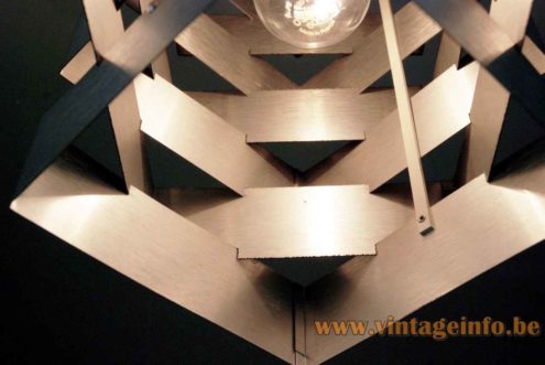 Fog Morup Square Slats Pendant Lamp 5