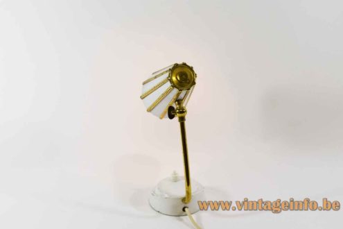 1950s Conical Bedside Table Lamp 3